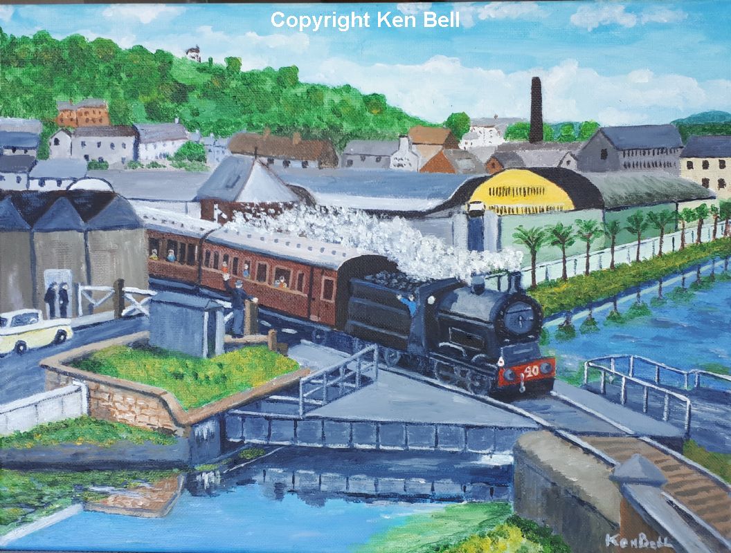 Steam train Newry